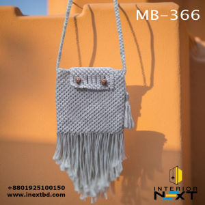 Macrame Cotton Purse Bag