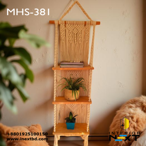 Macrame Wall Hanging Shelf
