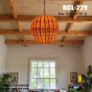 Bamboo Round Dream Ceiling Lampshade